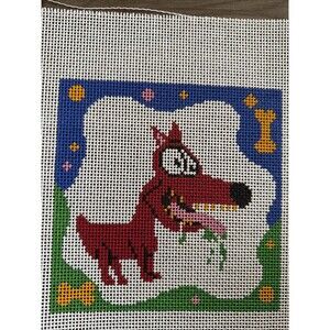 Needlepoint Canvas 7” X 7”. 10-12ct